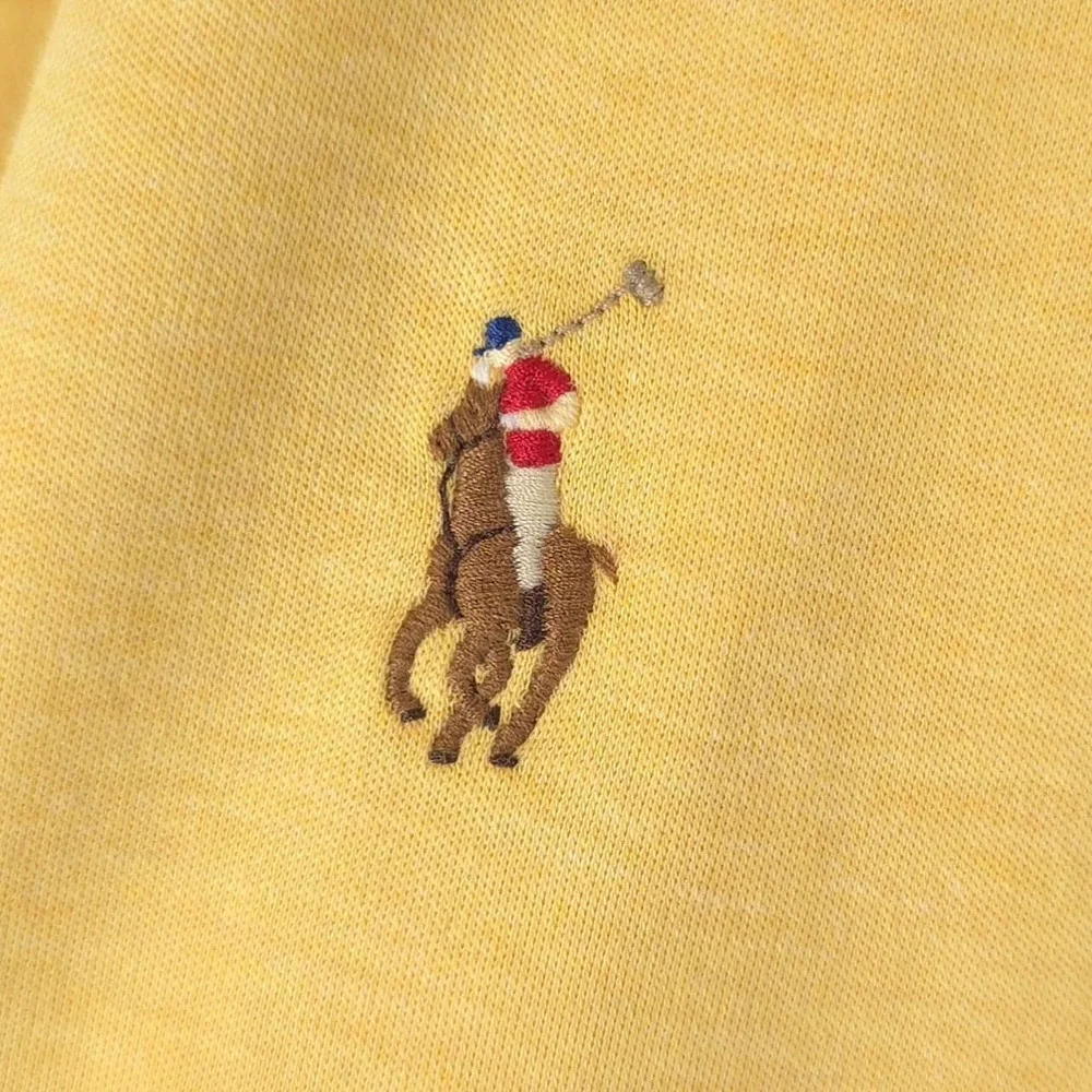 POLO RALPH LAUREN New Men's Polo Shirt‎ 4XB Classic Fit Yellow Soft Cotton